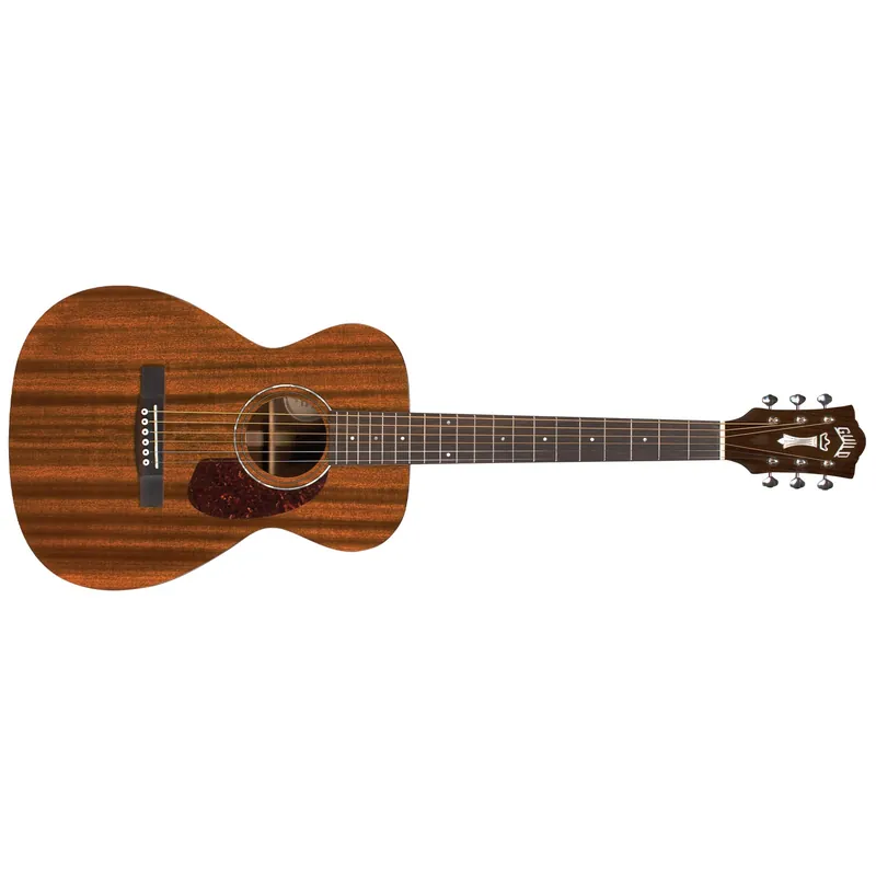 Guild M-120 Natural Acoustic Guitar, Rosewood Fretboard, All African Mahogany Body No Minimum Order