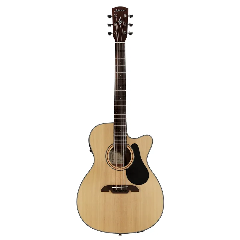 Editor’s Pick Alvarez AF30CE Artist 30 Series Folk Electric Acoustic Guitar, Natural Satin Finish