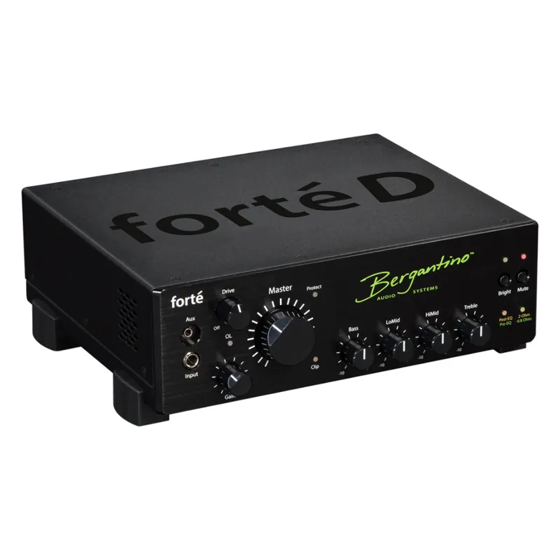 Bergantino Forté D 800-Watts Compact Bass Amplifier Head Money Back Guarantee