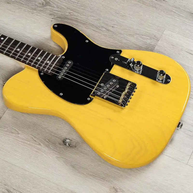 G&L USA ASAT Classic Guitar, Rosewood Fretboard, Butterscotch Blonde Flash Sale