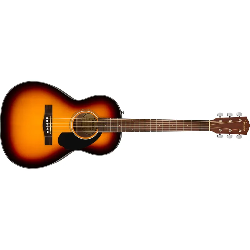 Fender CP-60S Parlor Acoustic Guitar, Walnut Fingerboard, Sunburst Time-Limited
