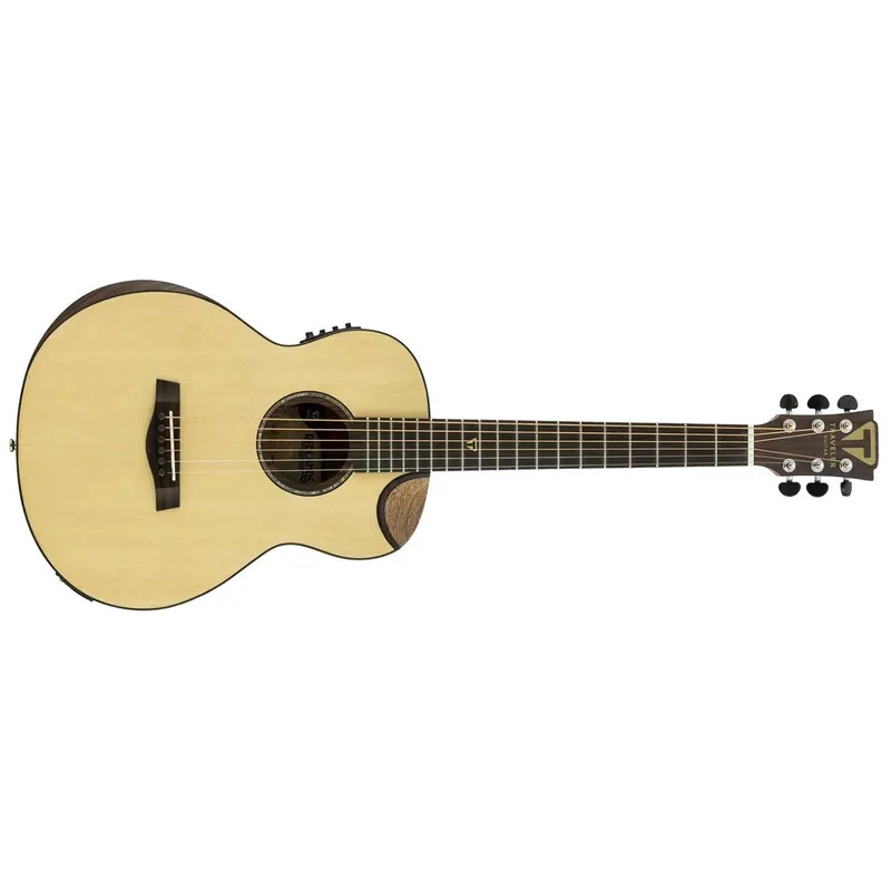 Traveler Redlands Concert Spruce Compact Acoustic Electric Guitar w/ Gig Bag Super Sale