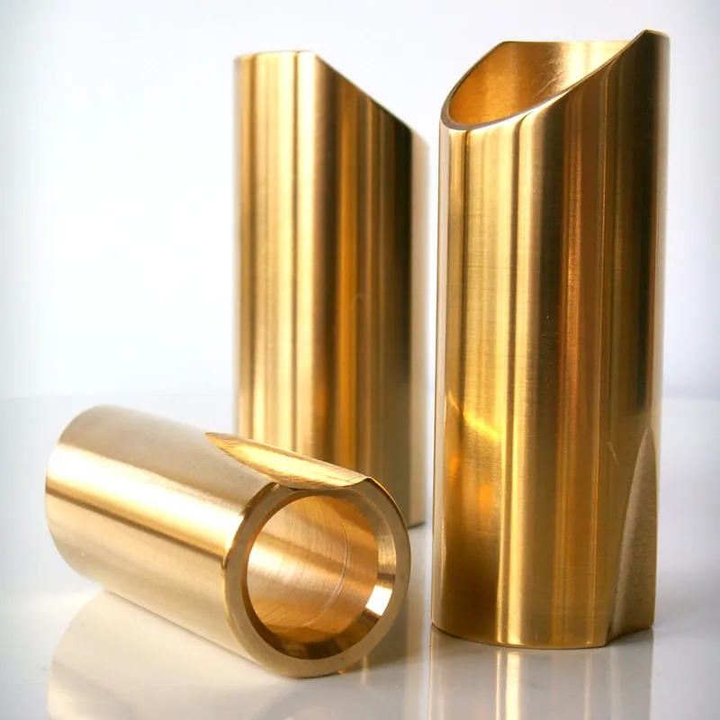 Special Offer The Rock Slide TRS-LB Polished Brass Guitar Slide, Large, Ring Size 10-12
