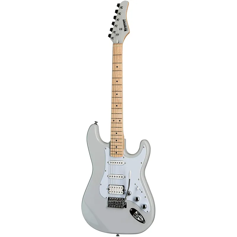 Kramer Focus VT-211S Electric Guitar, Maple Fretboard, Pewter Gray Special Offer