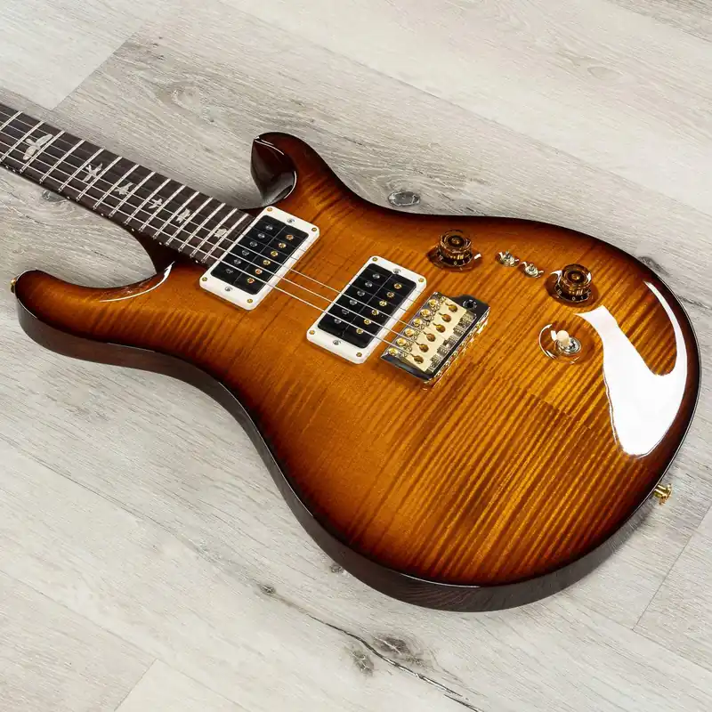 PRS Paul Reed Smith 35th Anniversary Custom 24 10-Top Guitar, Rosewood Fretboard, Amber Wrap Burst Deal