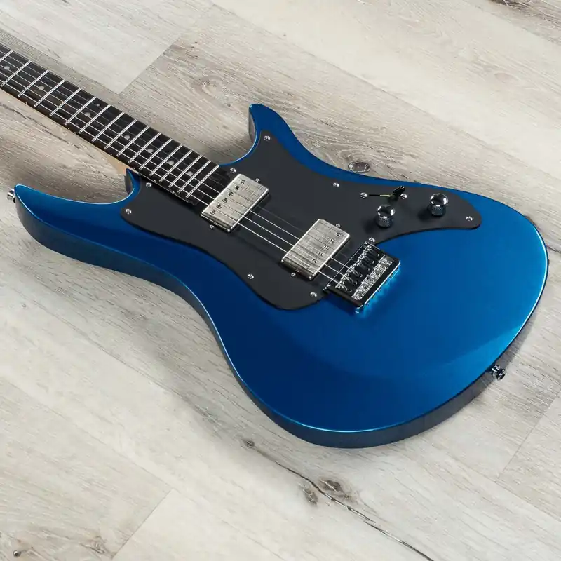New Release Balaguer The Archetype Standard Guitar, Ebony Fretboard, Metallic Lake Placid Blue