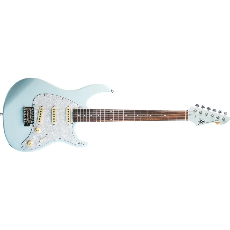 Peavey Raptor Custom Columbia Blue Electric Guitar, Rosewood Fretboard Budget