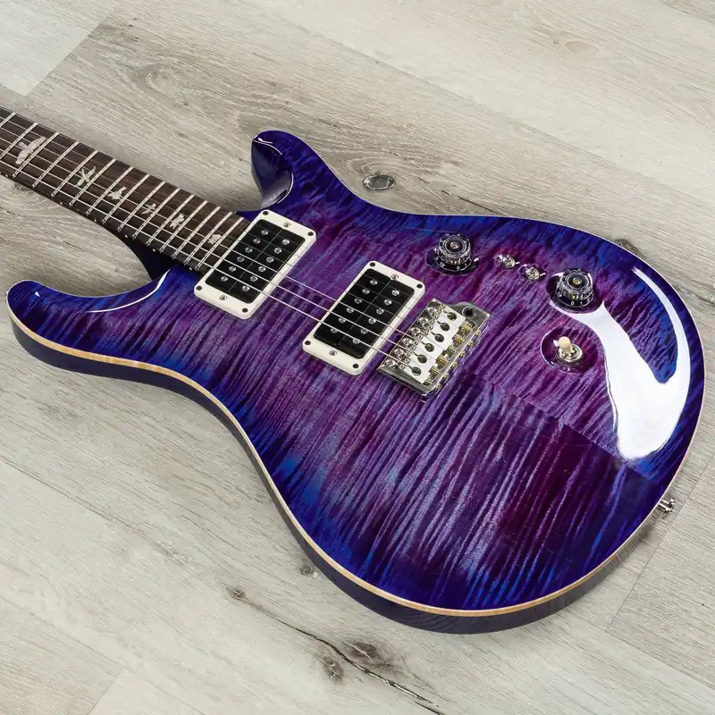 PRS Paul Reed Smith 35th Anniversary Custom 24 Guitar, Rosewood Fretboard, Violet Blue Burst Professional Grade