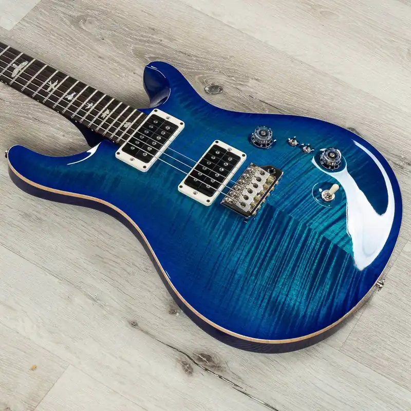 PRS Paul Reed Smith 35th Anniversary Custom 24 Guitar, Rosewood Fretboard, Faded Blue Burst Popular