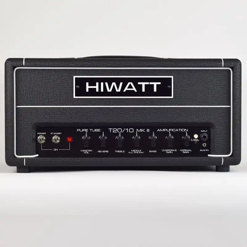 Hiwatt T20/10 Switchable 20W/10W Guitar Amp Head w/ True-Spring Reverb Place Order