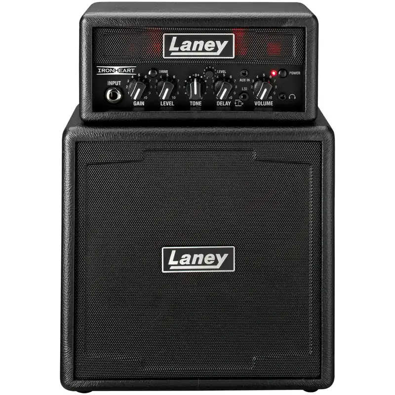 Laney MiniStack Iron 4x3'' 2-Channel Battery-Powered Guitar Amp Combo, 6-Watts Limited Edition