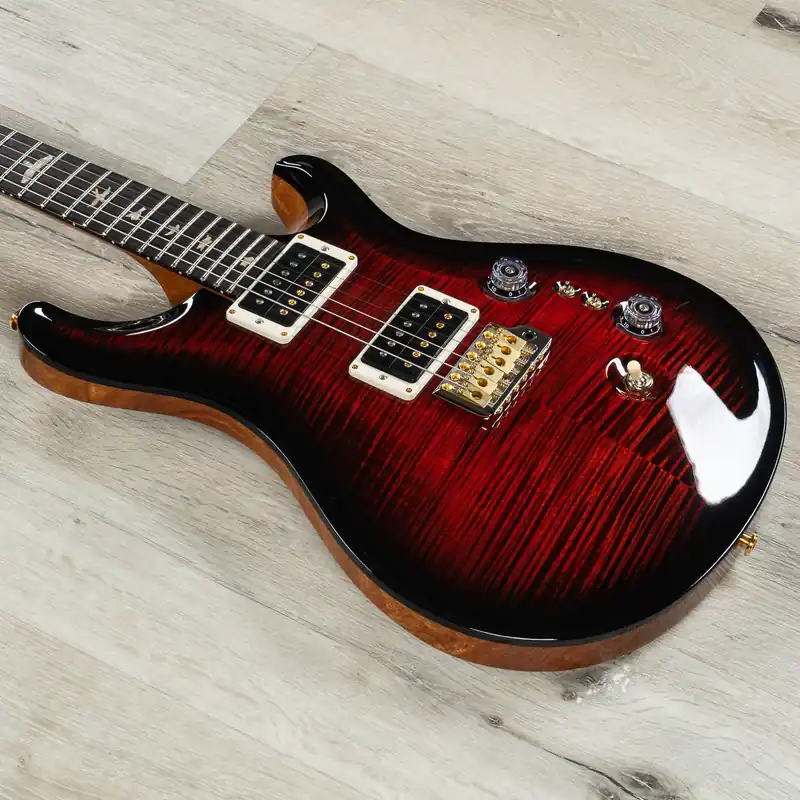 Special Discount PRS Paul Reed Smith 35th Anniversary Custom 24 10-Top Guitar, Rosewood Fretboard, Red Tiger Smokewrap Burst