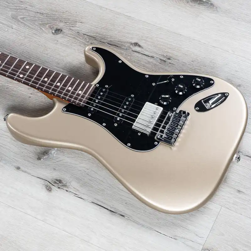 Grab Now Suhr Classic S Metallic Guitar, Indian Rosewood Fretboard, Champagne
