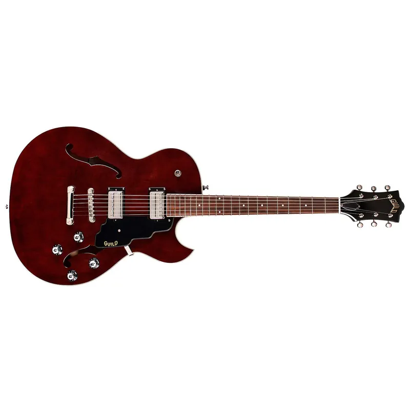 Best Choice Guild Starfire I SC Semi-Hollow Guitar, Rosewood Fretboard, Vintage Walnut