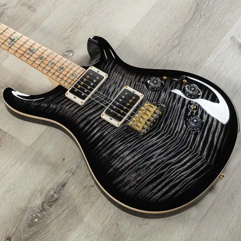 PRS Paul Reed Smith Custom 24 Piezo 10-Top Guitar, Maple Fretboard, Charcoal Burst Get Yours