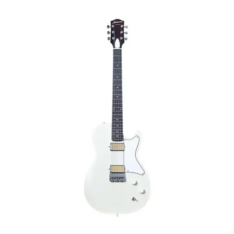 Harmony Jupiter Guitar w/ MONO Bag, Ebony Fretboard, Nitro Finish, Pearl White Free Shipping