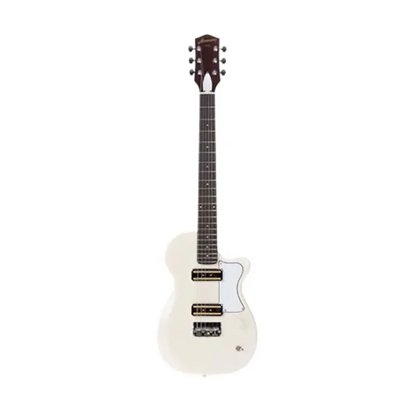 Harmony Juno Guitar w/ MONO Bag, Ebony Fretboard, Nitro Finish, Pearl White Limited Edition