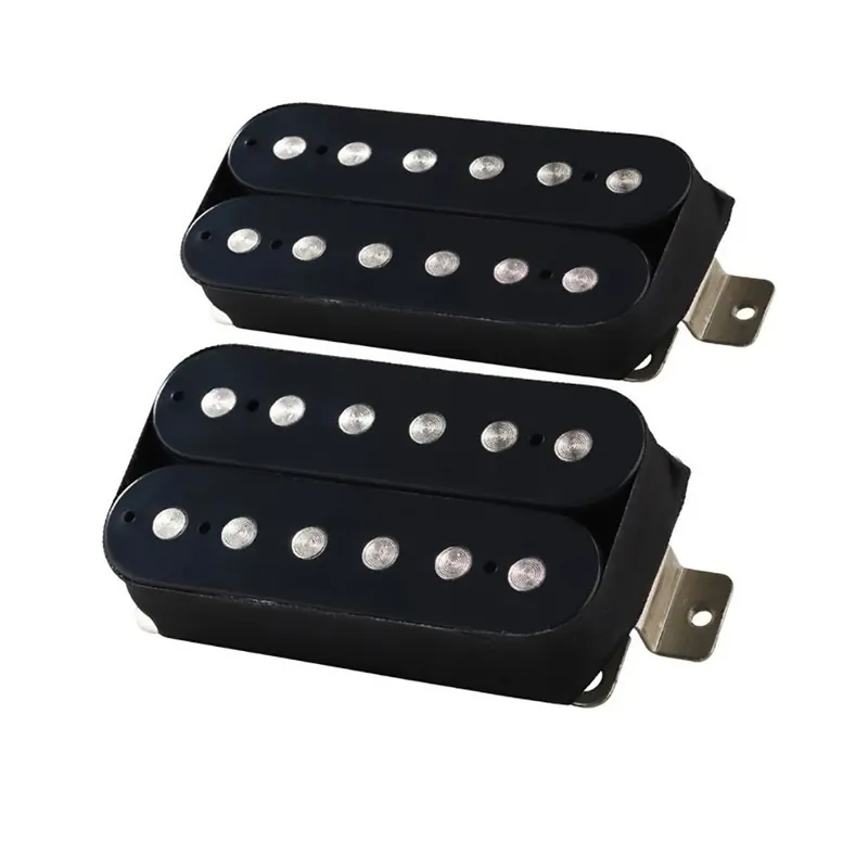 Limited Time Lundgren Pickups M6 Set Humbucker Guitar Pickups, Neck and Bridge, Open Coil Black