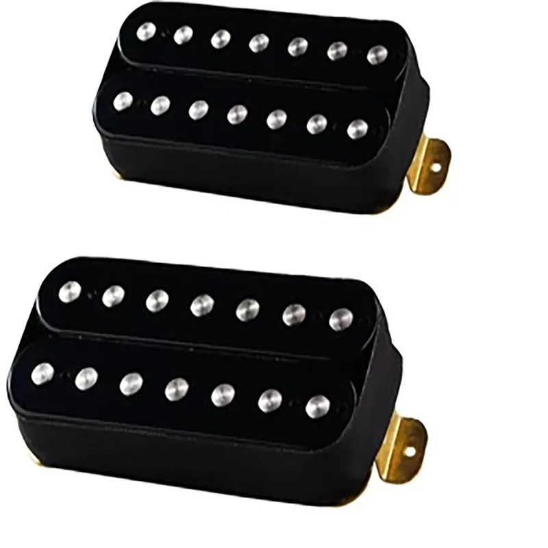 Place Order Lundgren Pickups M7 Set 7-String Humbucker Guitar Pickups, Open Coil Black