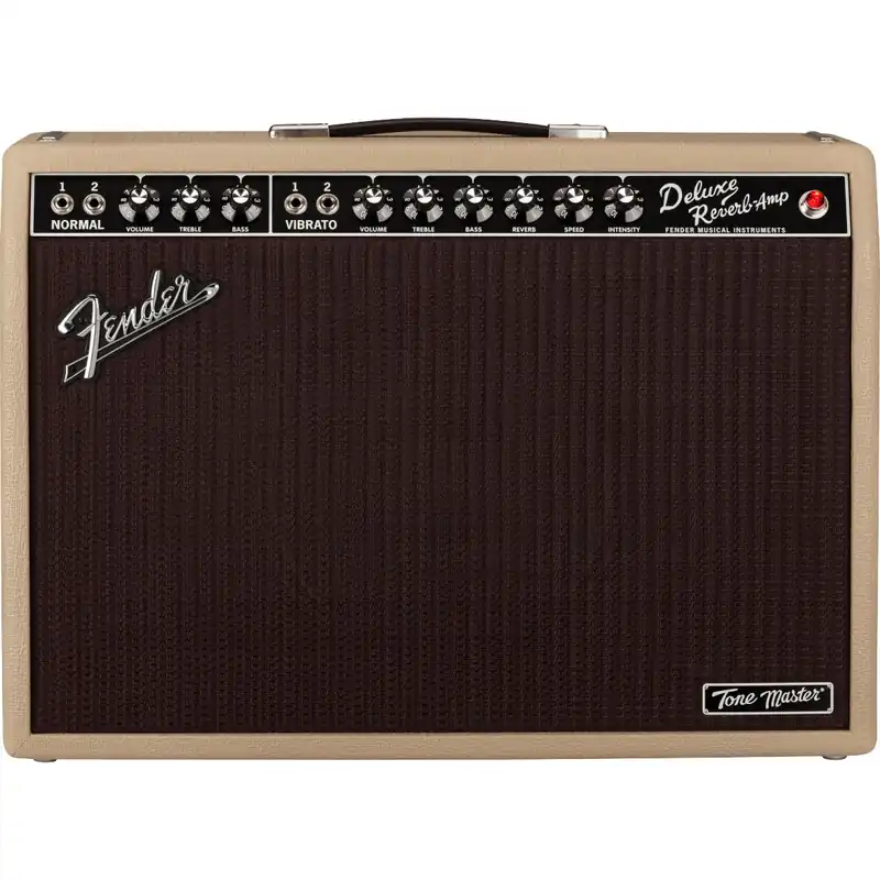 Fender Tone Master Deluxe Reverb 100w 1x12 Guitar Amp Combo Amplifier, Blonde Must Have