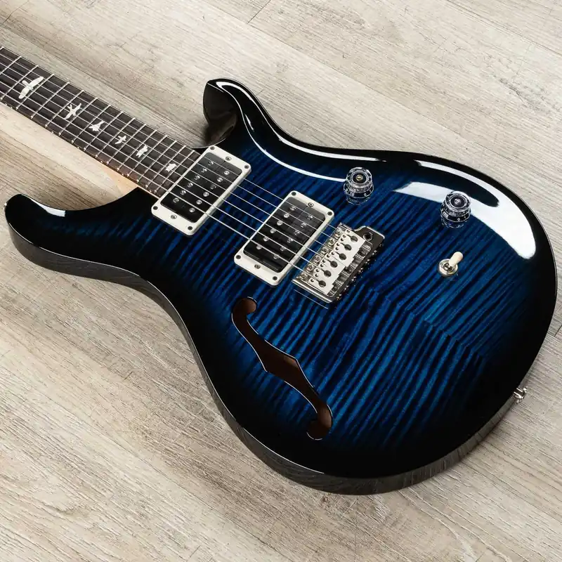 PRS Paul Reed Smith CE 24 Semi-Hollow Guitar, Rosewood Fretboard, Whale Blue Smokeburst Don’t Miss Out