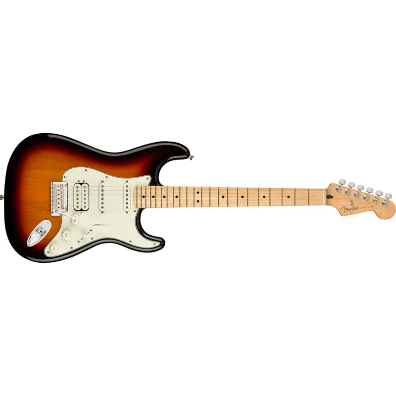 Final Sale Fender Player Stratocaster HSS Guitar, Maple Fingerboard, 3-Color Sunburst