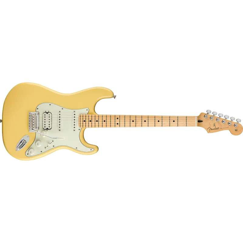 Editor’s Pick Fender Player Stratocaster HSS Guitar, Maple Fingerboard, Buttercream