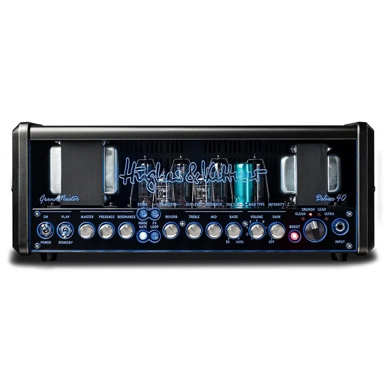 Hughes & Kettner GrandMeister Deluxe 40 - 40/20/5/1-Watt Programmable Tube Guitar Amp Head No Minimum Order