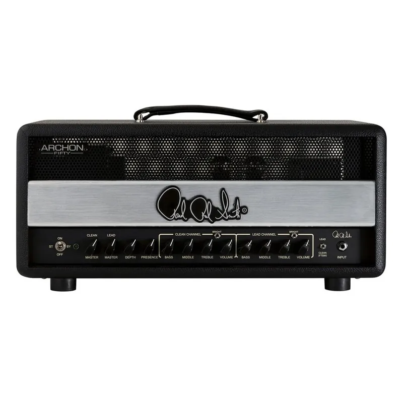 Exclusive Offer PRS Paul Reed Smith Archon 50 All-tube Guitar Amplifier Head, 50W/25W (Switchable), 6L6 Power Tubes - Stealth Black