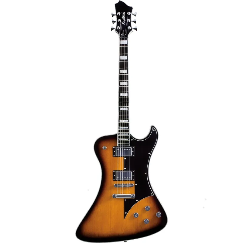 Original Hagstrom Fantomen Electric Guitar, All Mahogany Construction, Resinator Fingerboard - Tobacco Sunburst