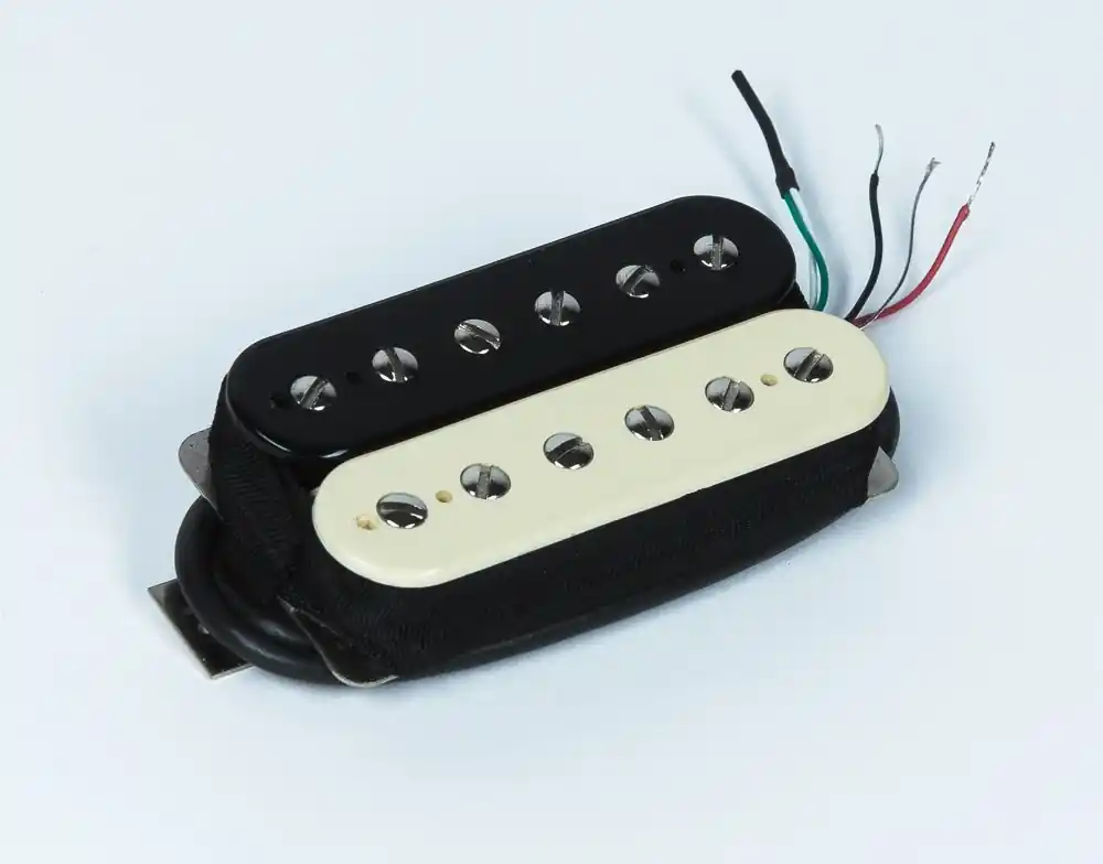 Bare Knuckle Warpig 6-String Open Humbucker, Bridge Position, Alnico V Magnet, 50mm, Short Leg, Reverse Zebra Affordable