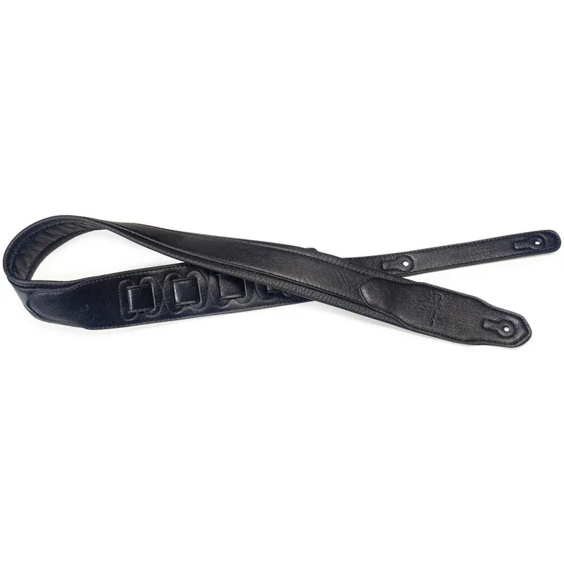 Stagg SPFL 40 BLK Adjustable Leather Guitar Strap Price Cut