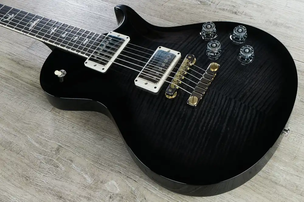 PRS Paul Reed Smith McCarty Singlecut 594 Guitar, Blackburst Wrap, Flame Maple, Rosewood, Pattern Vintage Warranty Included