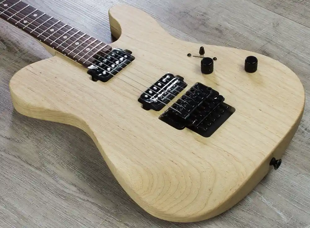 Discount Charvel Pro-Mod San Dimas Style 2 HH with Floyd Rose Ash Electric Guitar - Natural Ash