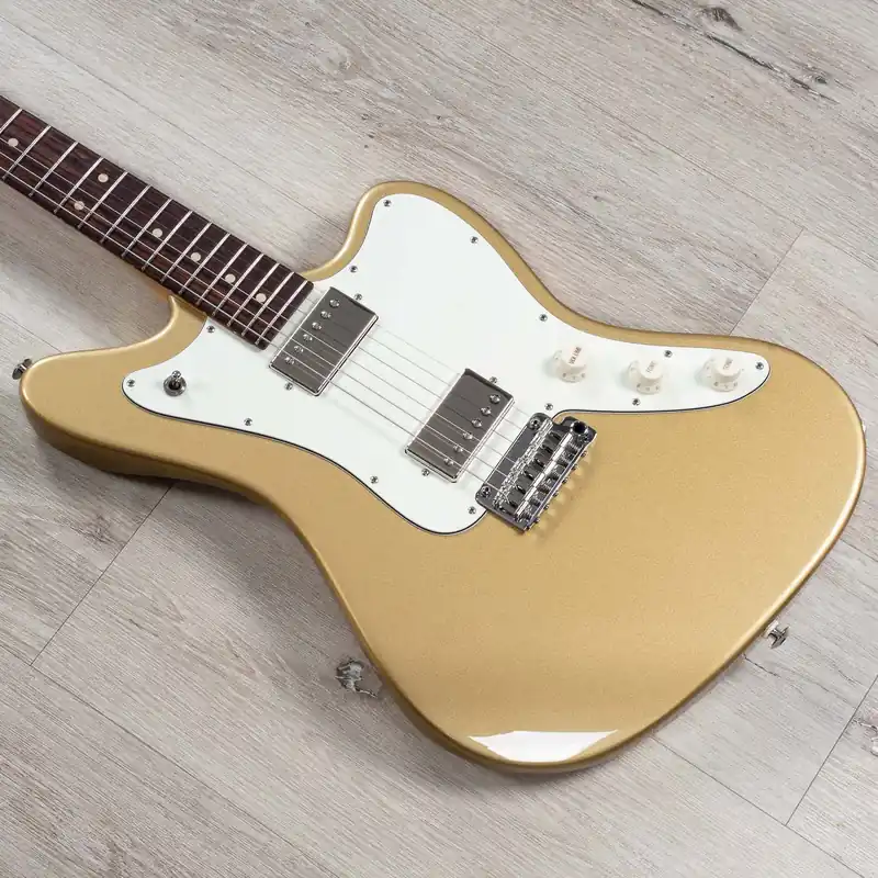 Weekend Sale Suhr Classic JM HH Guitar, Rosewood Fretboard, SSV Pickups, 510 Tremolo, Gold
