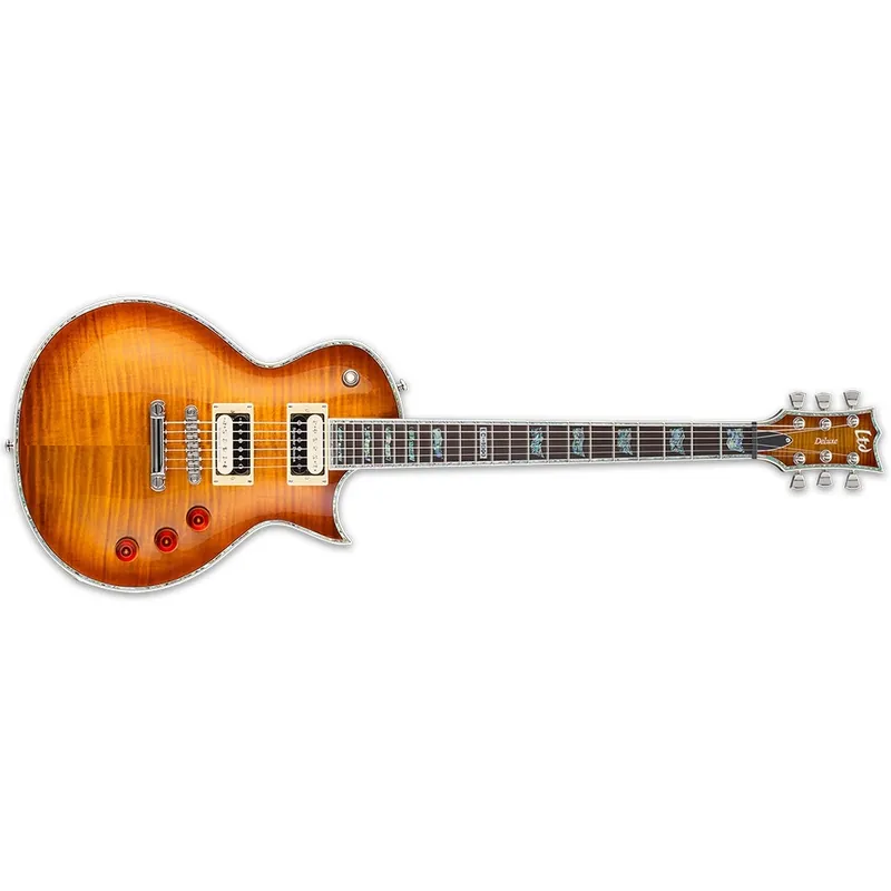 ESP LTD EC-1000 ASB Electric Guitar, Rosewood Fingerboard - Amber Sunburst Exclusive Offer