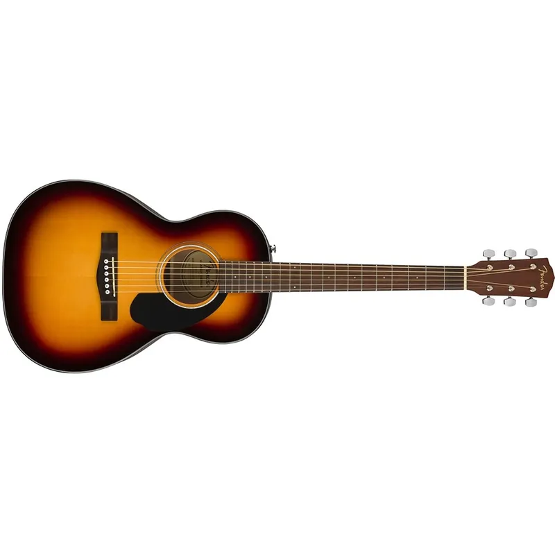 Place Order Fender CP-60S Parlor Acoustic Guitar, Rosewood Fingerboard - 3-Color Sunburst