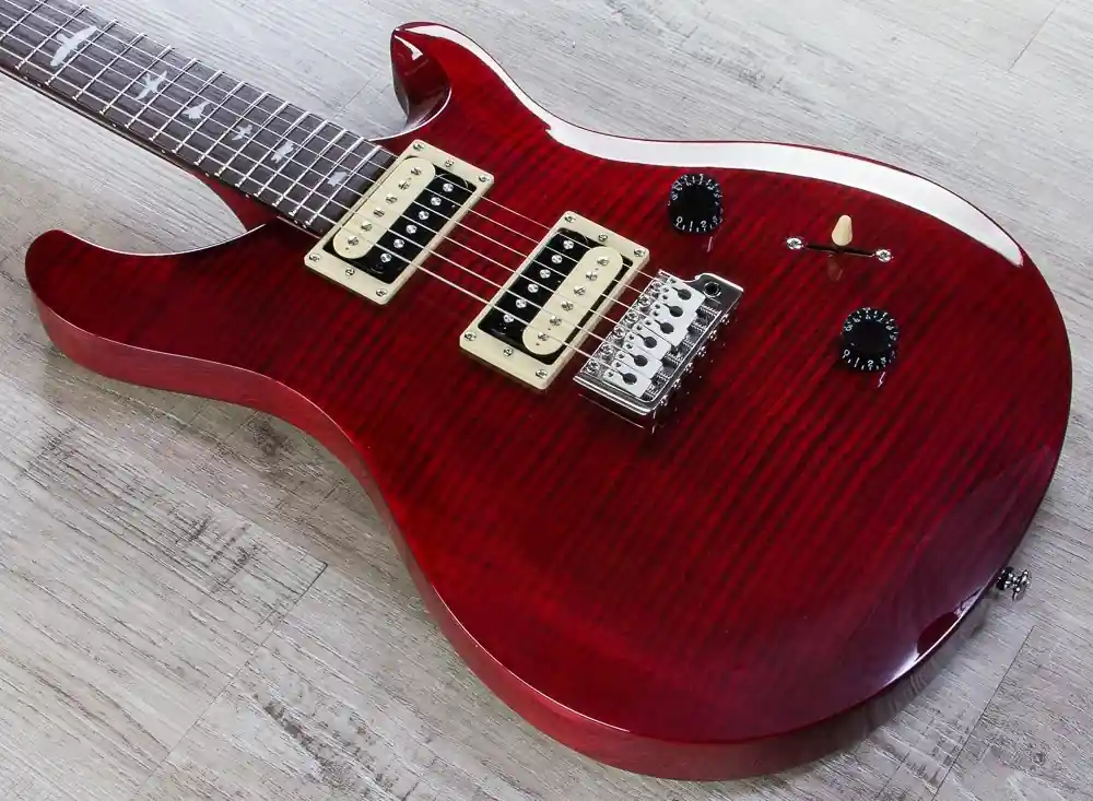 Holiday Sale PRS Paul Reed Smith SE Custom 24 Electric Guitar, Rosewood Fingerboard, Gig Bag - Scarlet Red