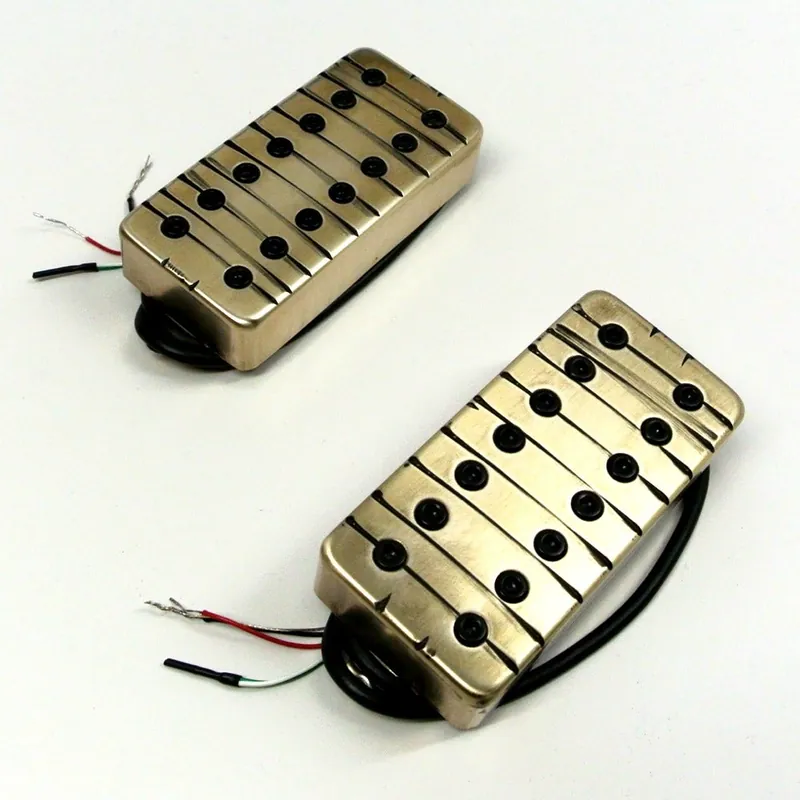Fresh Stock Bare Knuckle Juggernaut 7-String Humbucker Set, Short Leg, 4-Conductor, Tyger Covers
