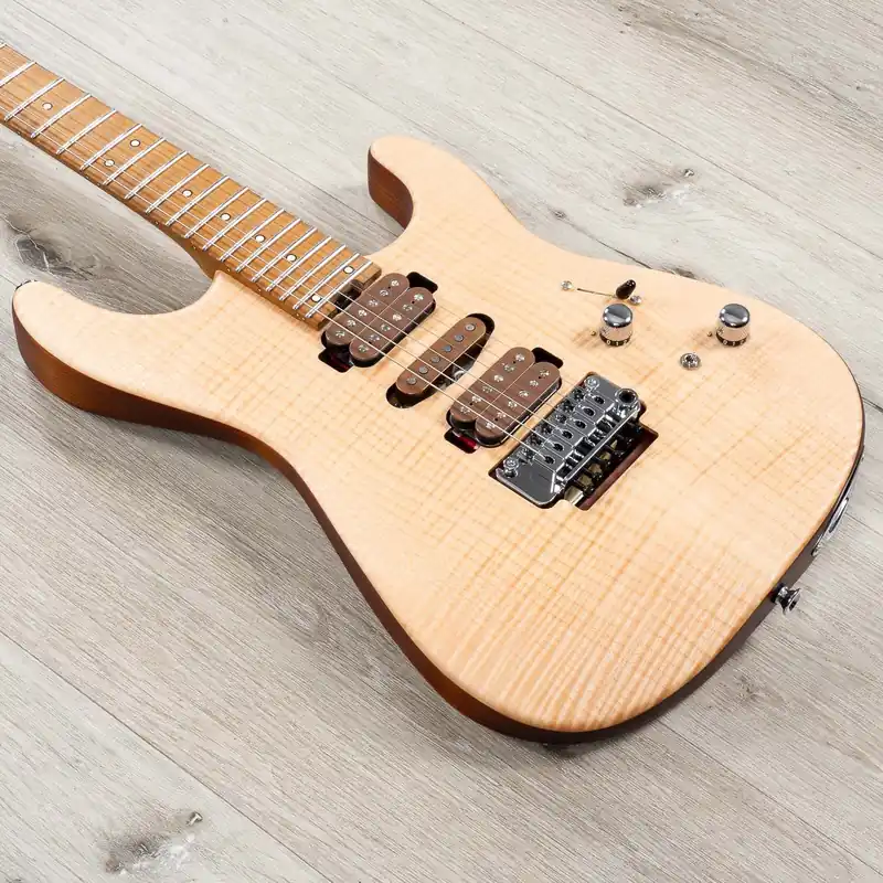 Charvel USA Guthrie Govan Signature HSH Guitar, Roasted Maple Fretboard, Flame Maple Natural Order Now