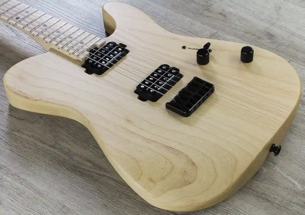 Free Delivery Charvel Pro-Mod San Dimas Style 2 HH Electric Guitar, Hardtail, Maple Fingerboard - Natural Ash