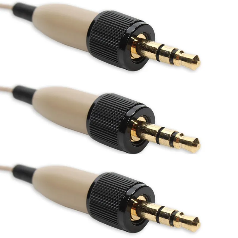 (3) OSP HS-09 Series Tan Replacement Cables for Sony Earset Mics (3.5 mm plug) Latest