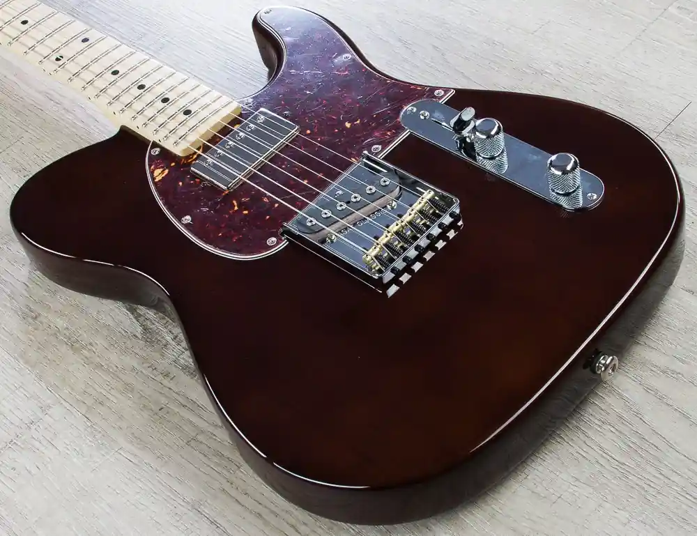 Instant Buy G&L USA ASAT Classic Bluesboy Electric Guitar, Maple Fingerboard, Hard Case - Whiskey