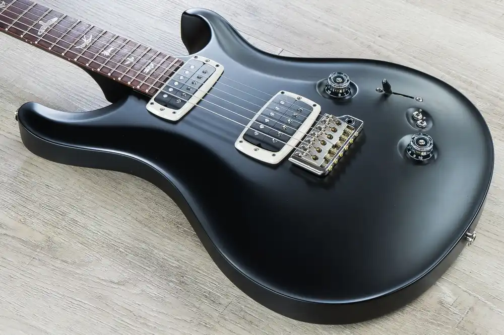Professional Grade PRS Paul Reed Smith 408 Electric Guitar, Pattern Neck, Hard Case - Flat Black