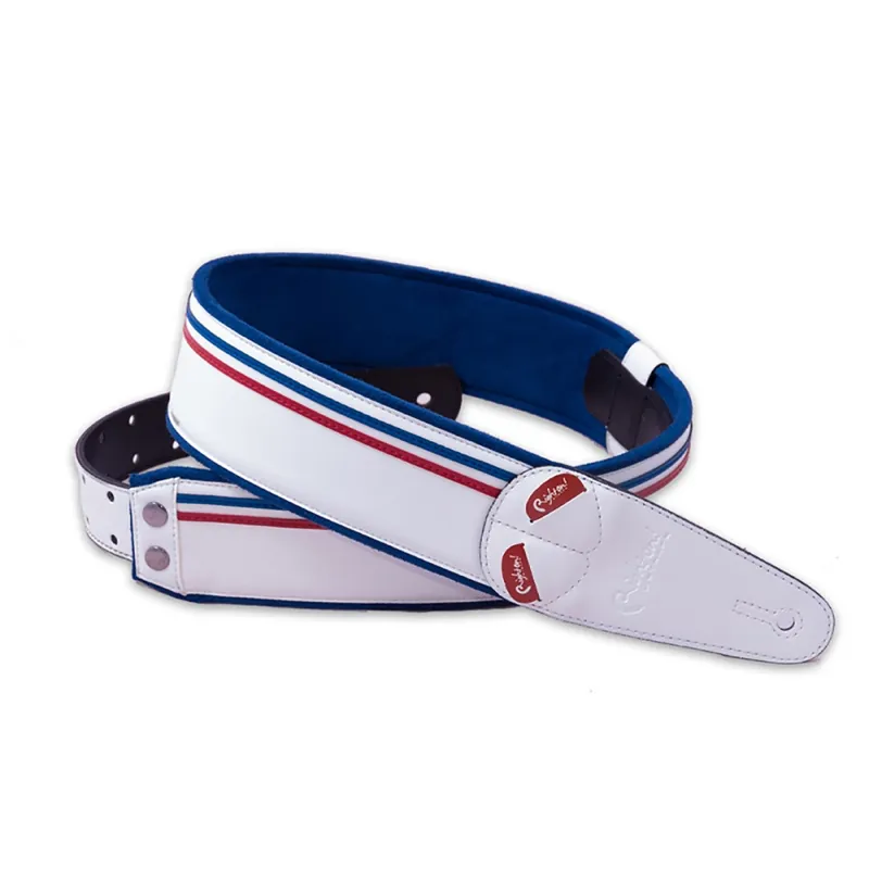 Wholesale RightOn! Straps Mojo Guitar and Bass Strap - Race White