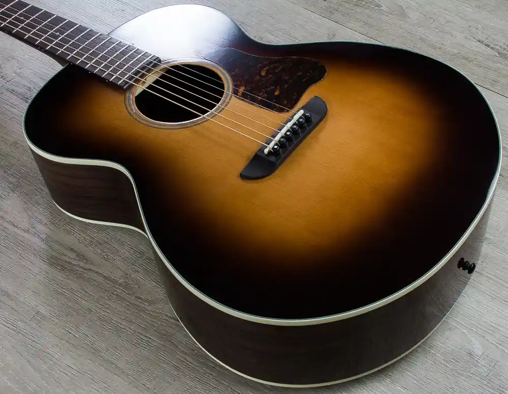 Washburn RSG200SWVSK Revival Solo Deluxe Acoustic Guitar with Hardshell Case - 39 Vintage Sunburst Low Price