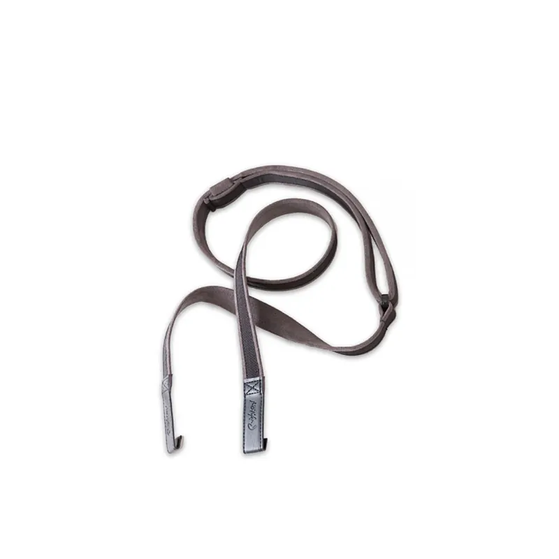 RightOn! Straps Classical Dual-Hook Guitar and Bass Strap - Black Viral