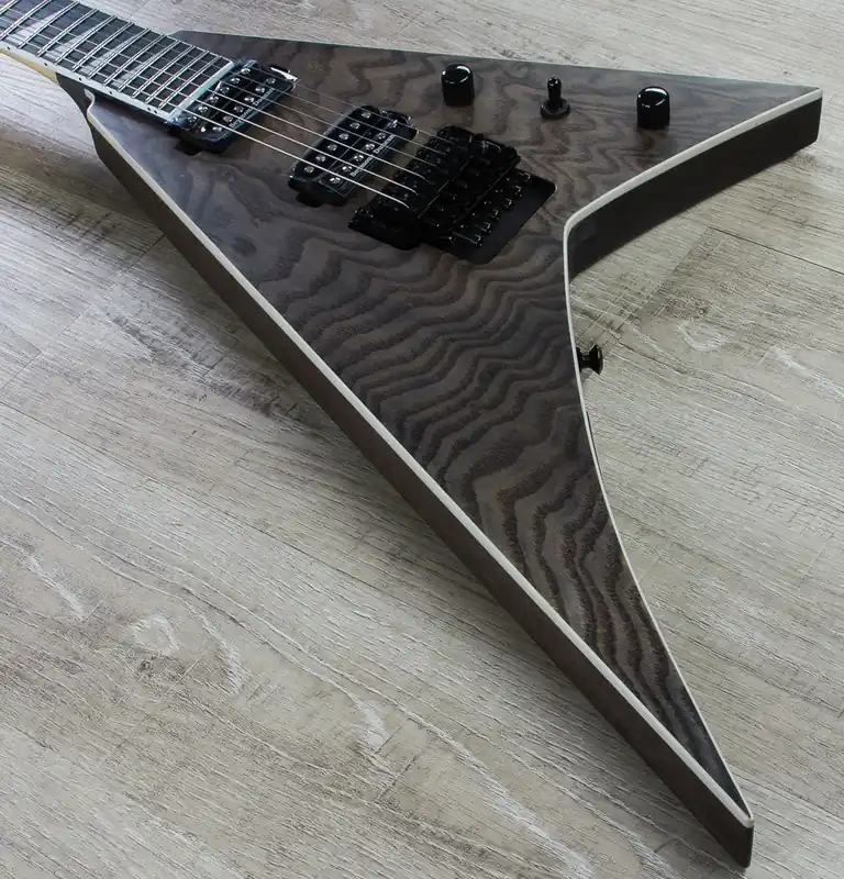 Jackson Pro Series Rhoads RR24 Electric Guitar, Ebony Fingerboard - Charcoal Gray Last Chance