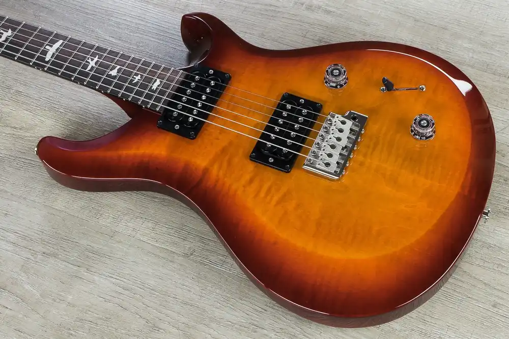 Viral PRS Paul Reed Smith S2 Custom 22 Electric Guitar, Rosewood Fretboard, Gig Bag - Dark Cherry Sunburst