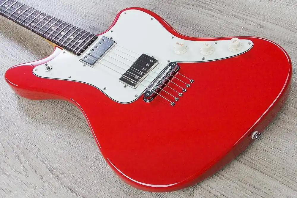 Suhr Classic JM Pro Electric Guitar, HH, Indian Rosewood Fingerboard, TonePros TP6 - Dakota Red Express Delivery